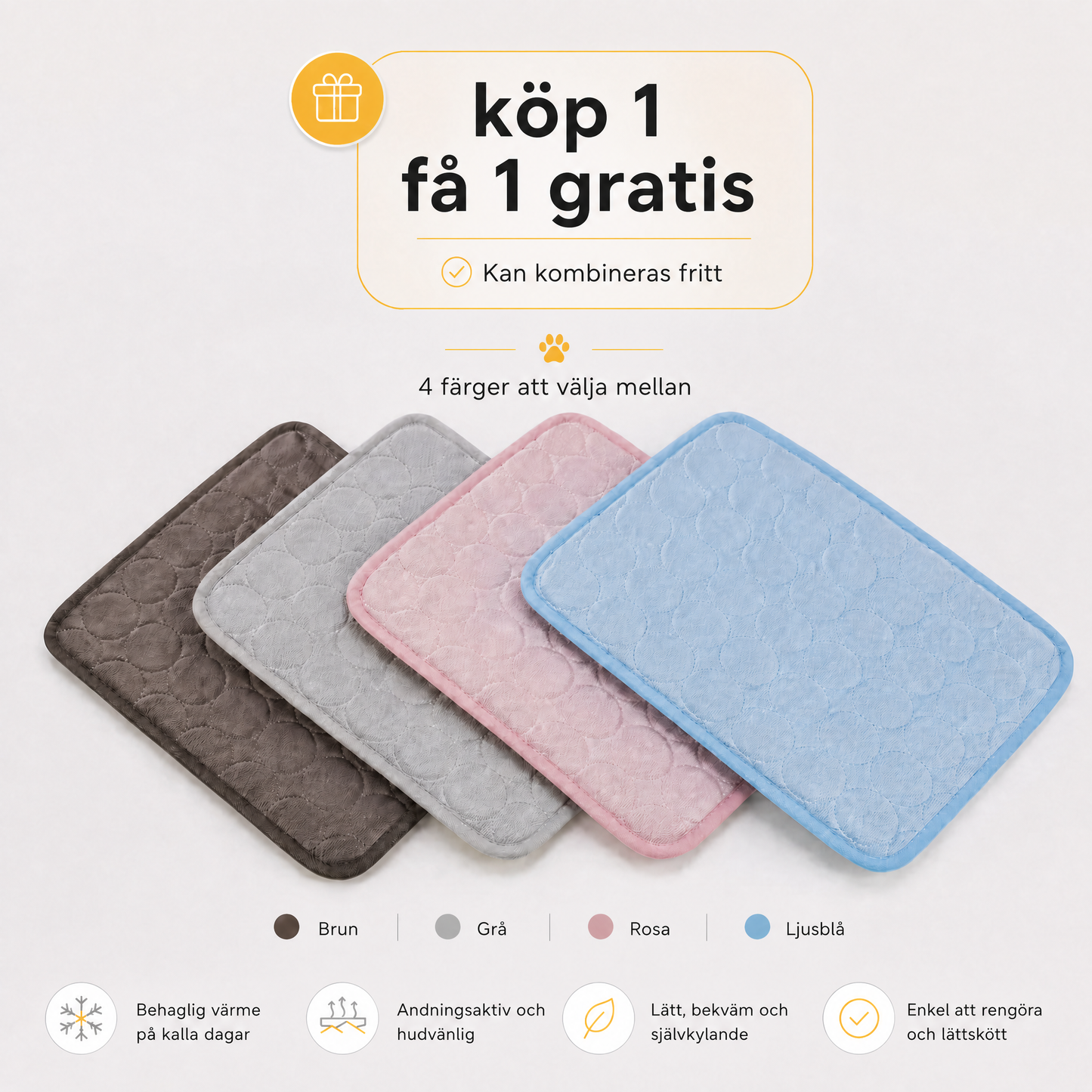 Kylepet Svalkis – Kylmatta för Hund